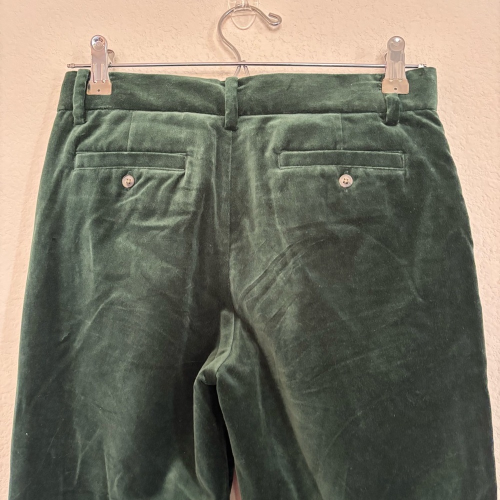 Janie and Jack The Velvet Pant Green Size 12 - Picture 5 of 6